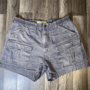 Cabela’s Outdoors Cargo Shorts Mens 36 Gray Utility Hiking Workwear Y2K